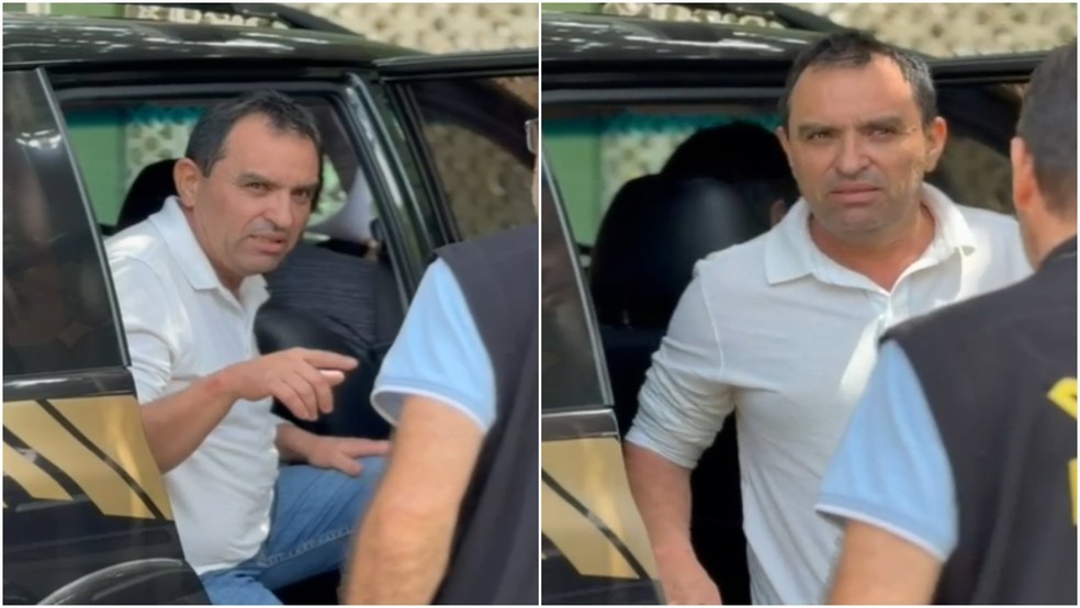 Suplente de deputado é detido por suspeita de importunação sexual contra mulher em aeroporto no Ceará — Foto: TV Verdes Mares/Reprodução