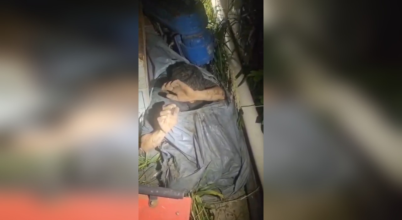 VÍDEO: homem suspeito de furto se esconde em saco de lixo e acaba preso em Jundiaí