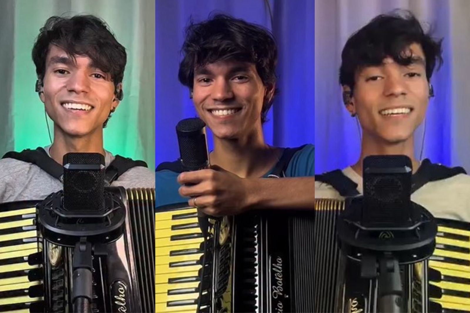 Michael Jackson, Beatles e Djavan: sanfoneiro de 22 anos viraliza com versões nas redes sociais