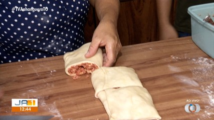 Aprenda montar um salgado delicioso na Cozinha do JA1
