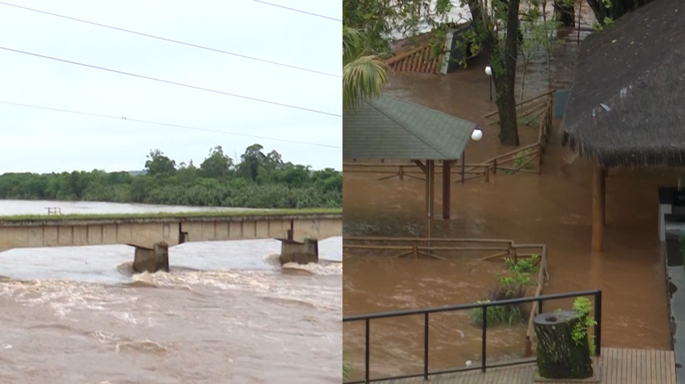 Rio Tibagi Transborda e Alaga Chácaras em Jataizinho Após Chuvas