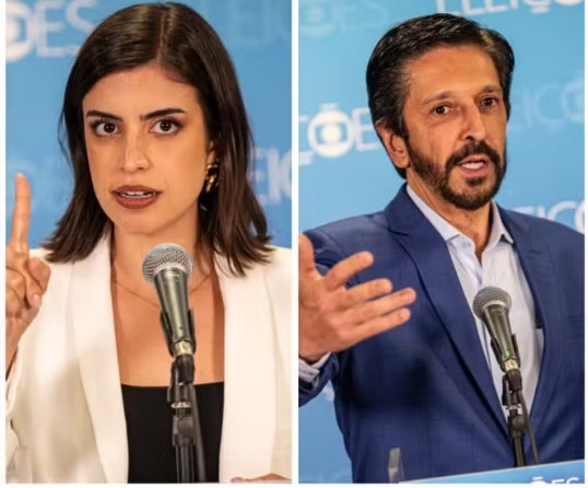 Tribunal de Justiça condena Tabata Amaral a indenizar Ricardo Nunes por ofensas na campanha de 2024