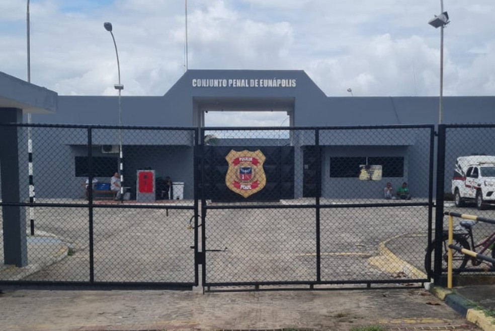 Conjunto Penal de Eunápolis, no extremo sul da Bahia — Foto: Taisa Moura/TVSC