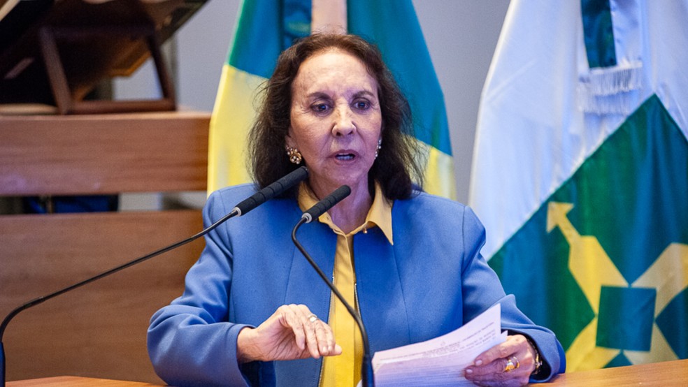 Maria de Lourdes Abadia, primeira mulher a governar o Distrito Federal — Foto: reprodução