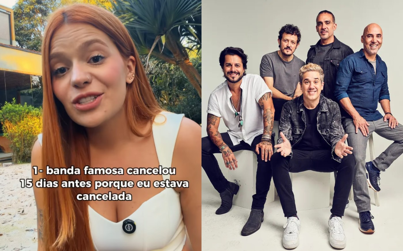 Jota Quest cancela show no casamento de Viih Tube 15 dias antes e influencer se revolta; entenda