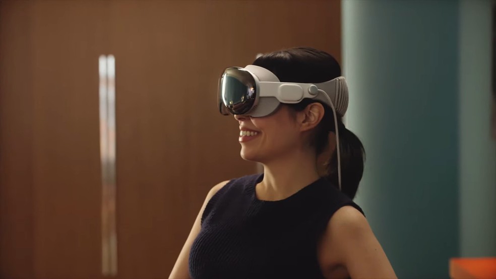 Apple apresentou óculos de realidade mista Vision Pro na WWDC 2023 — Foto: Divulgação/Apple