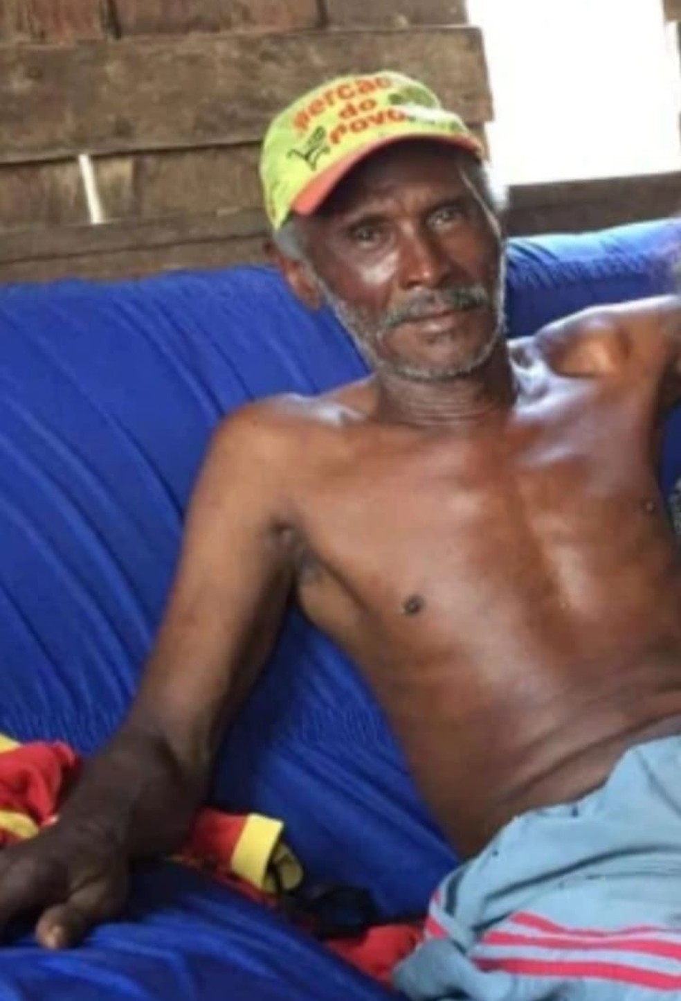 Manoel Piedade morreu carbonizado na manhã desta quinta-feira (16) na zona rural de Acrelândia — Foto: Arquivo pessoal