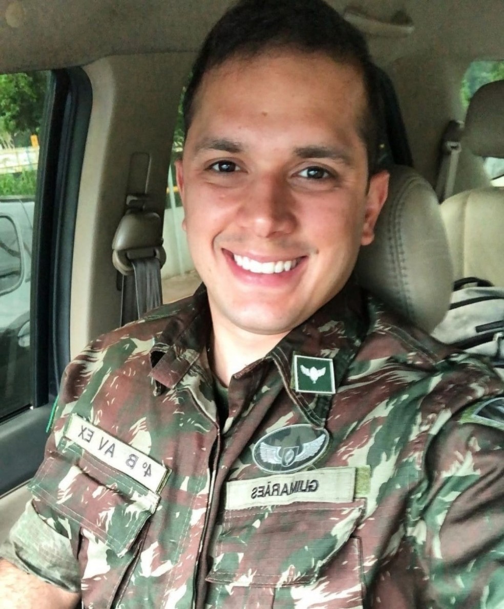 Sargento do Exército Lucas Guimarães foi morto a tiros em cafeteria em Manaus. — Foto: Arquivo Pessoal