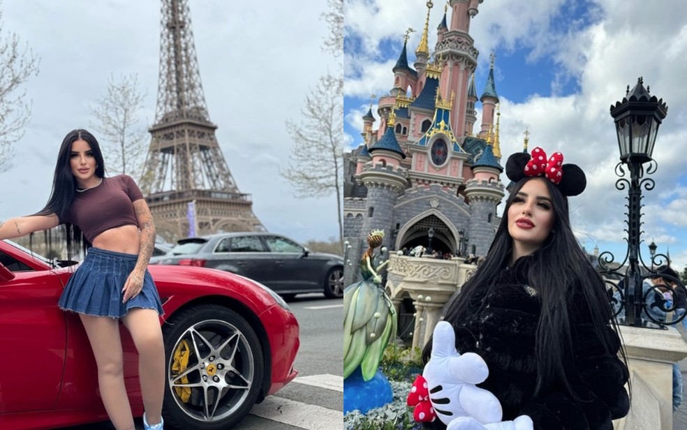 Influenciadora Clara Morbidelli, de 20 anos, teve a prisão decretada em Extrema (MG) por crimes de lavagem de dinheiro e organização criminosa — Foto: Reprodução / Redes Sociais