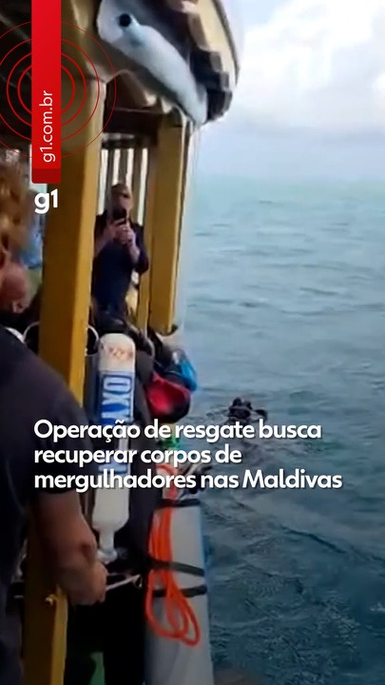 Corpos dos últimos dois mergulhadores italianos mortos nas Maldivas são recuperados