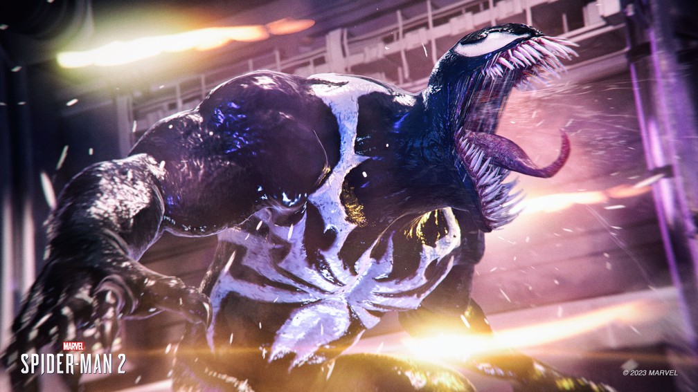 Venom em 'Marvel's Spider-Man 2' — Foto: Divulgação