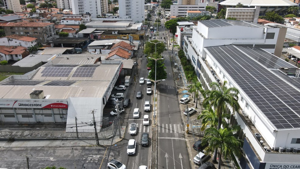 Trecho da avenida Heráclito Graça será bloqueado para obras de sistema de drenagem contra chuvas — Foto: Divulgação/Prefeitura de Fortaleza