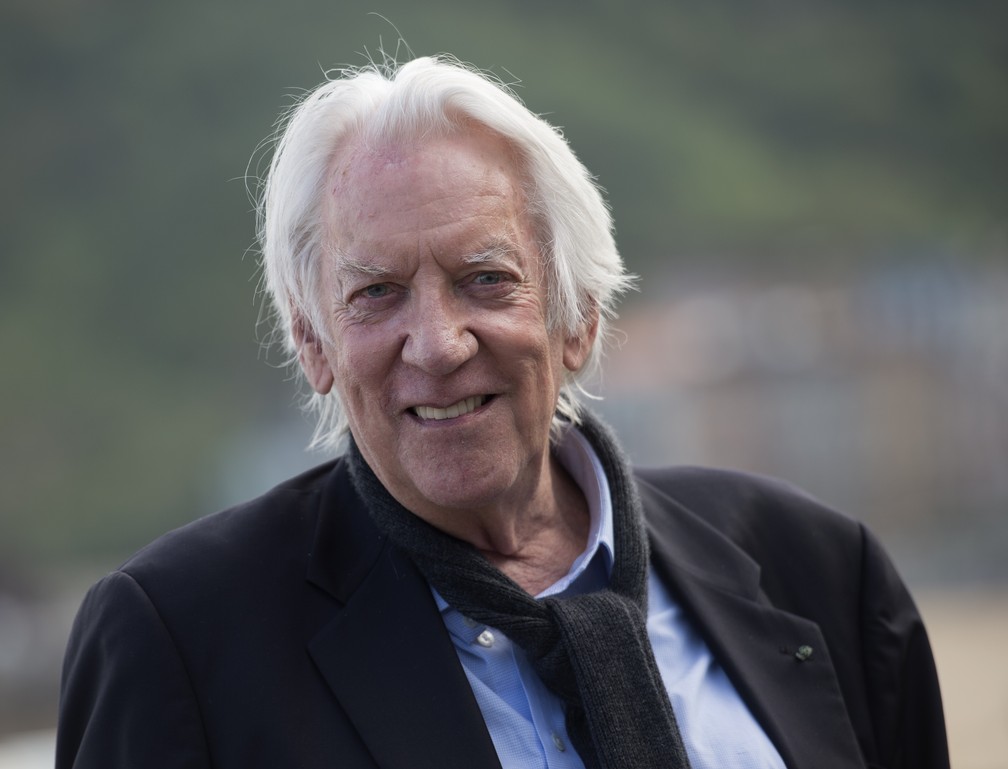 Donald Sutherland — Foto: Ander Gillenea/AFP