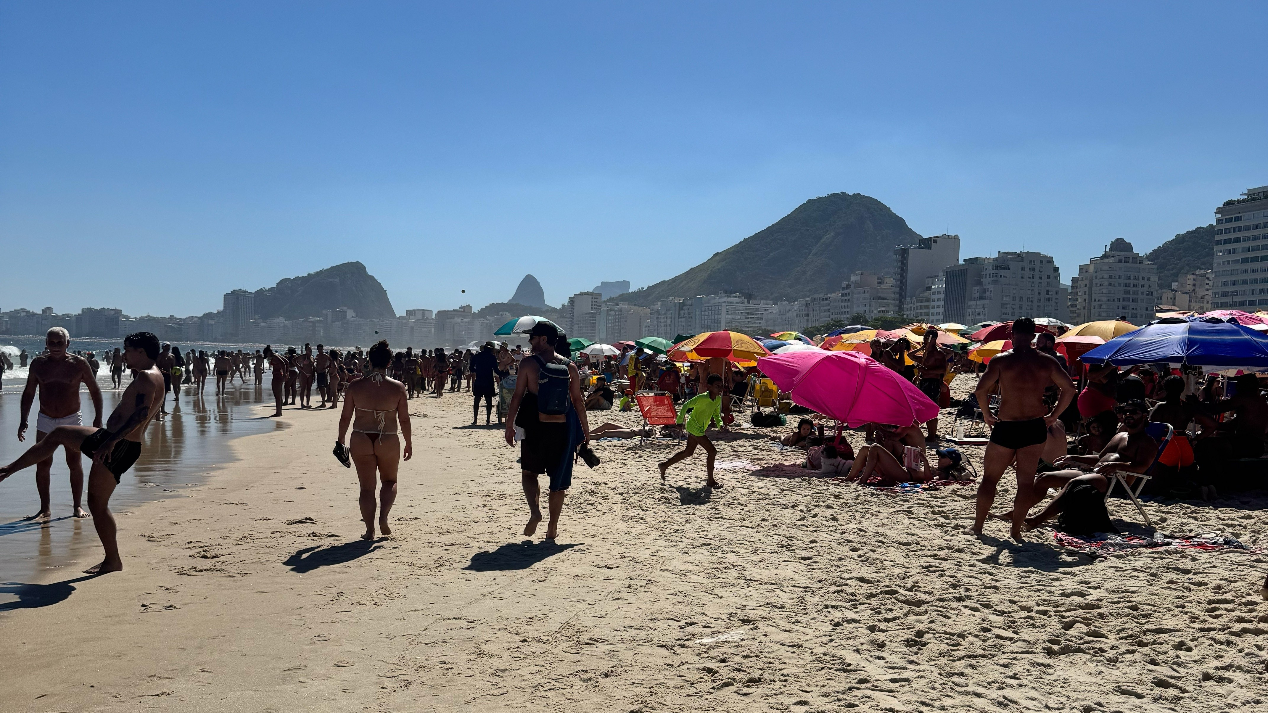 Rio enfrenta calor intenso com temperatura de quase 40°C neste domingo