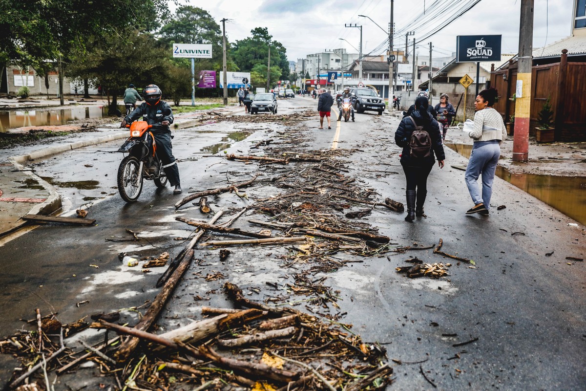 Ciclone Afeta Mais De 40 Dos Municípios De Sc E 22 Cidades Decretam Situação De Emergência 