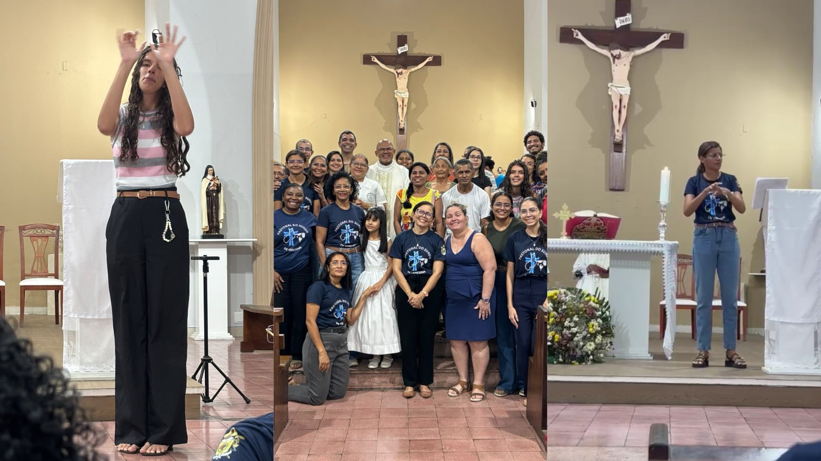 Jovem surda inspira criação de pastoral que celebra missas em Libras | G1