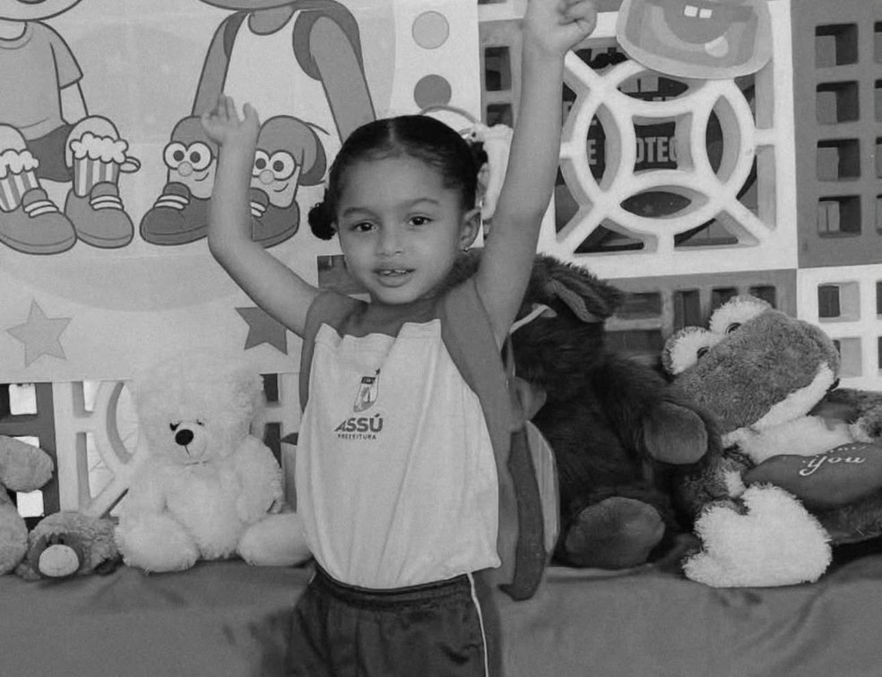 Criança de 3 anos morreu afogada em Assu, RN — Foto: Redes sociais/Reprodução