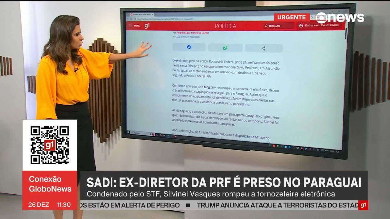 Silvinei fugiria do país pelo Panamá com destino a El Salvador