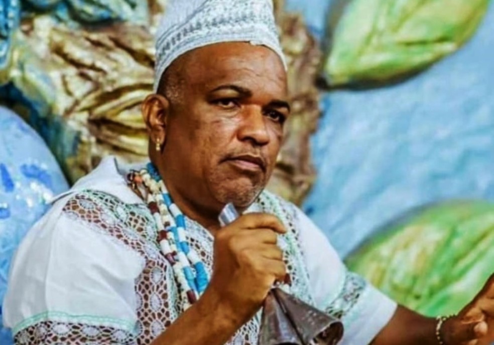 O babalorixá Ademário Costa, era conhecido como Taosilé, e era responsável por um terreiro de Salvador — Foto: Reprodução/Redes Sociais
