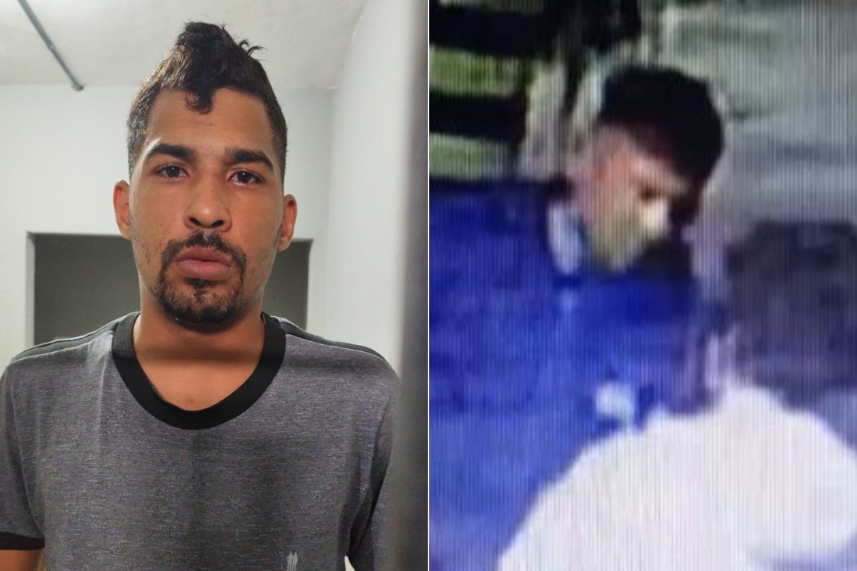Homem é preso após série de assaltos em Santos; vídeo mostra abordagem