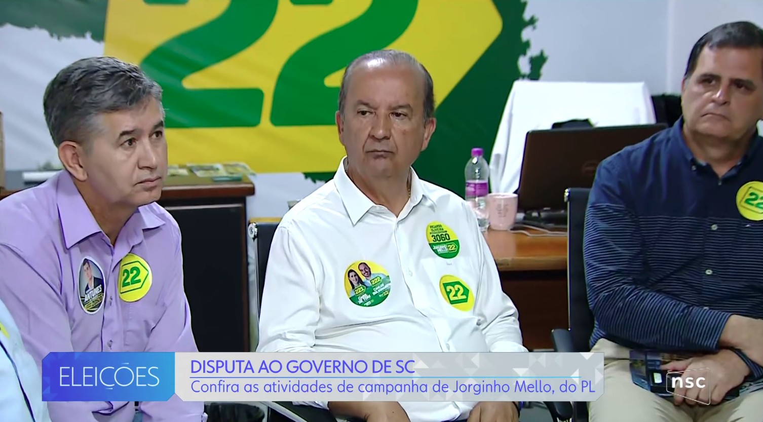 Eleições 2026 em SC: Jorginho Mello reúne com líderes religiosos, representantes de escolas de samba e motofrentistas