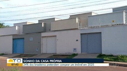 Pesquisa aponta que 24% dos brasileiros pretendem ter um imóvel em 2025