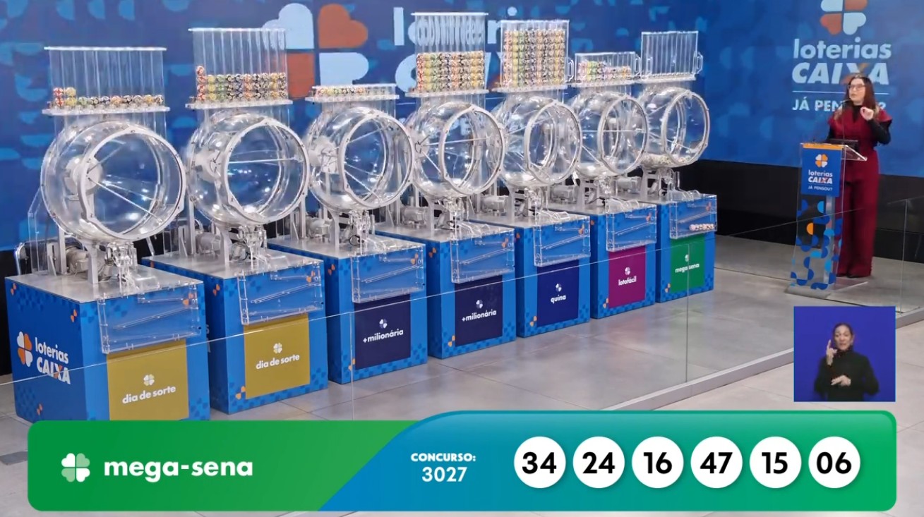 Mega-Sena, concurso 3027: resultado