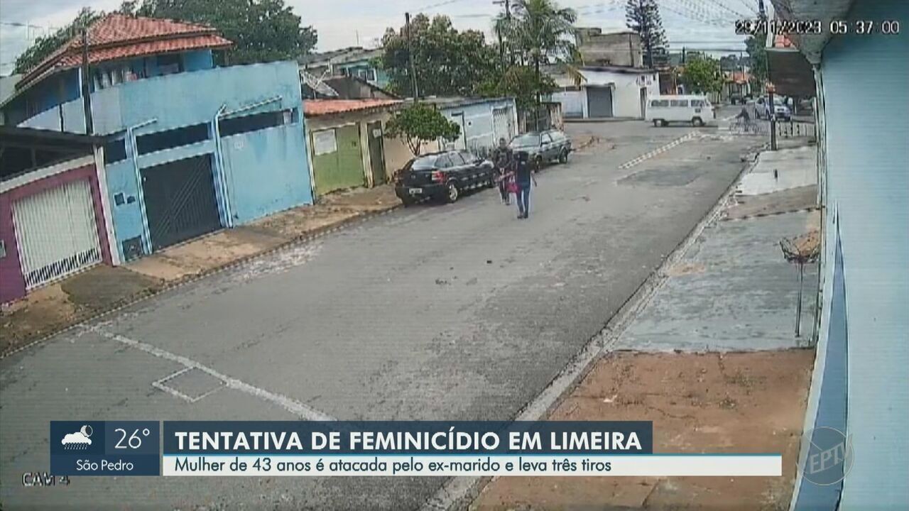 VÍDEO: Câmera de segurança registra momento em que homem atira contra ...