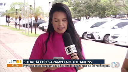 Tocantins registra 90 notificações de sarampo em 2025