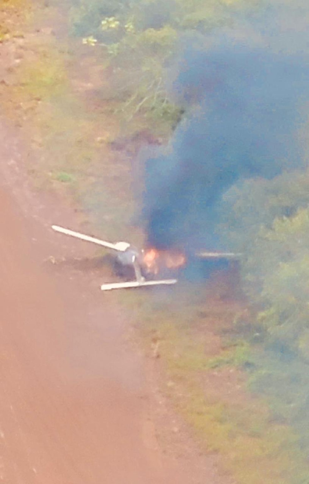 FAB intercepta aeronave com drogas no Amazonas — Foto: Divulgação/FAB