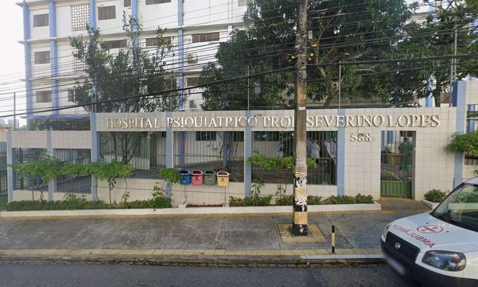 Hospital Psiquiátrico Professor Severino Lopes, em Natal — Foto: Google Street View
