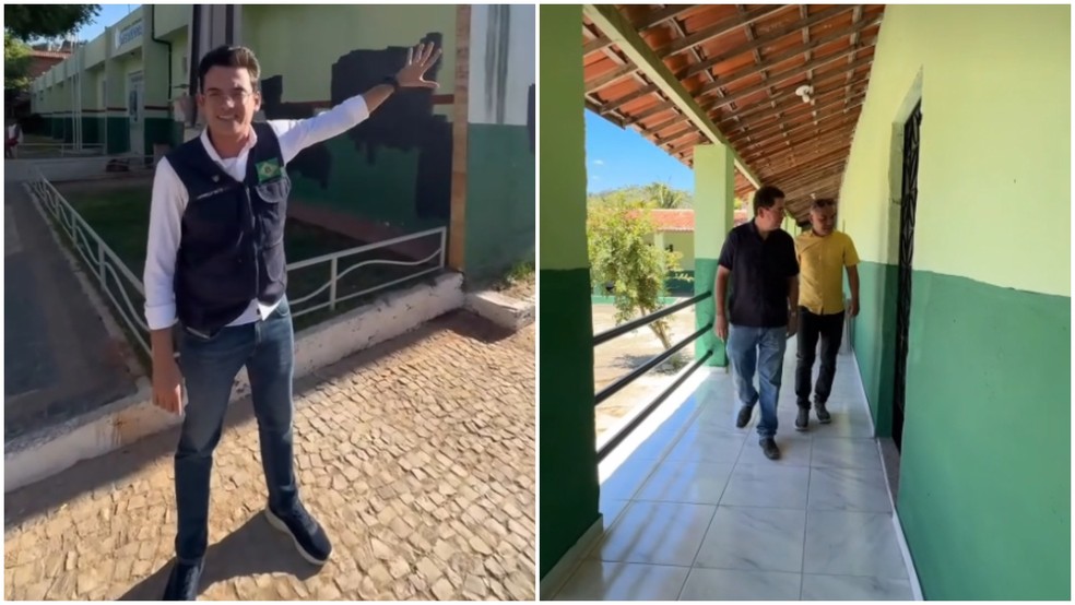 Prefeito contraria Carmelo Neto e nega ter fugido por medo de facção: 'trabalhando normalmente' — Foto: Instagram/reprodução