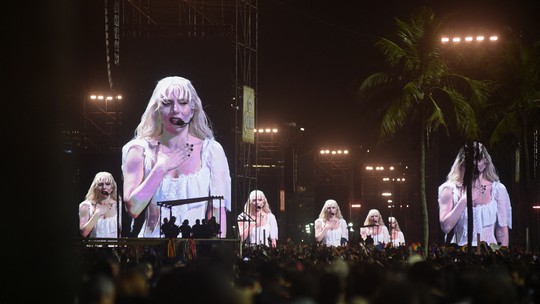 Lady Gaga reúne 2,1 milhões de pessoas em show histórico em Copacabana - Foto: (REUTERS/Tita Barros)