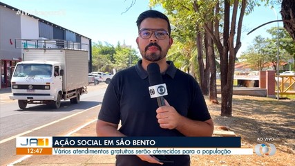 Ação vai ofertar atendimentos de saúde gratuitos em São Bento