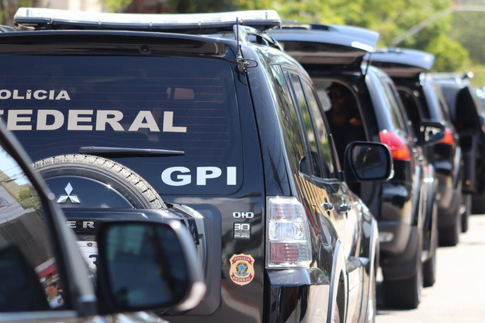 PF deflagra Operação Cessatio contra fraudes ao INSS — Foto: Divulgação/PF