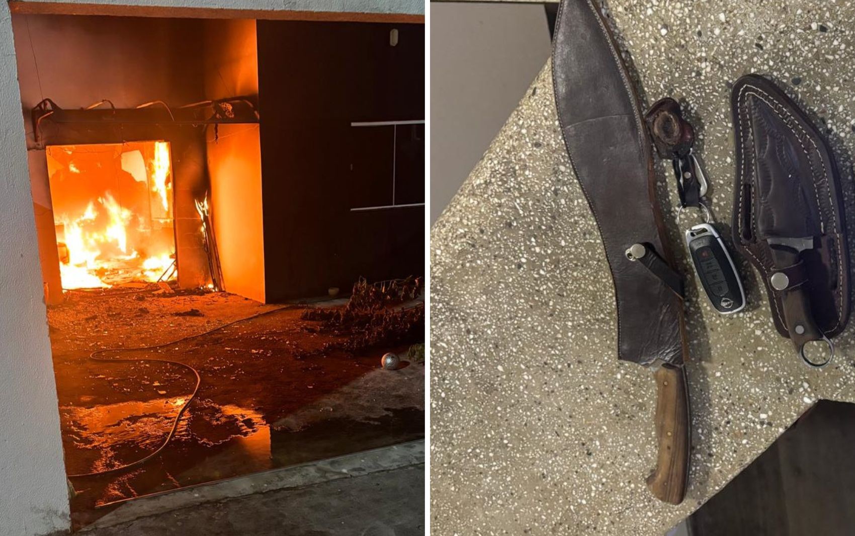 Homem é preso por tentativa de feminicídio após agredir companheira e incendiar casa no sul da Bahia