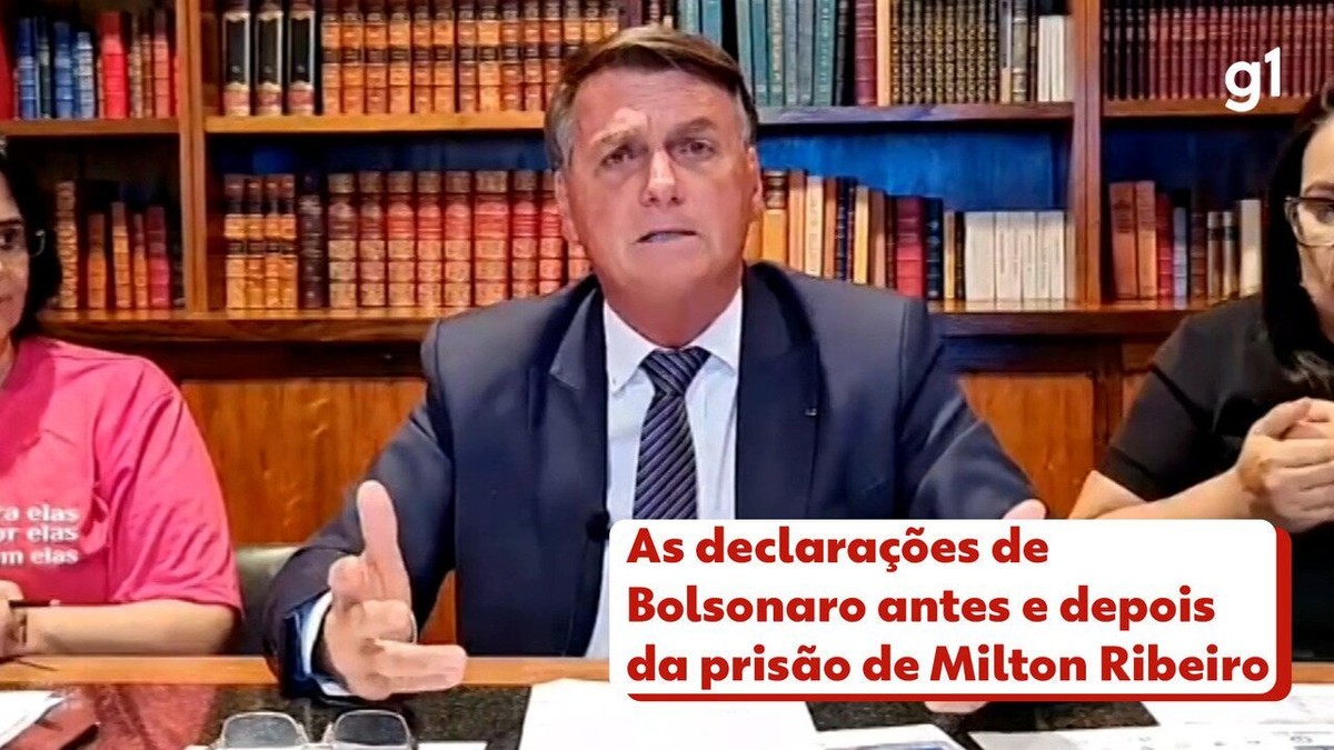 Em vídeo, Bolsonaro afirmou que colocaria 'cara no fogo' por Milton  Ribeiro, alvo da PF