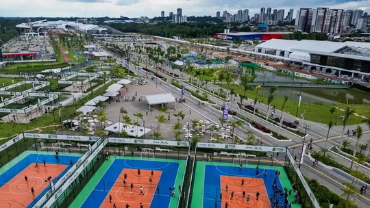Parque da Cidade, principal obra da COP 30, é fechado para montagem de pavilhões do evento em Belém - Espaço será ocupado pelo Governo Federal e pela ONU para instalação dos pavilhões da Blue Zone e Green Zone.
