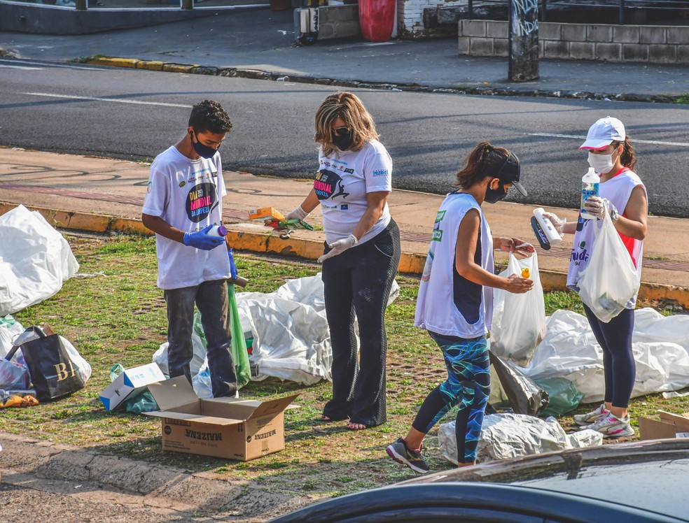 Semana do Dia Mundial da Limpeza terá atividades em Presidente Prudente (SP) — Foto: ONG Rede Amor e Esperança