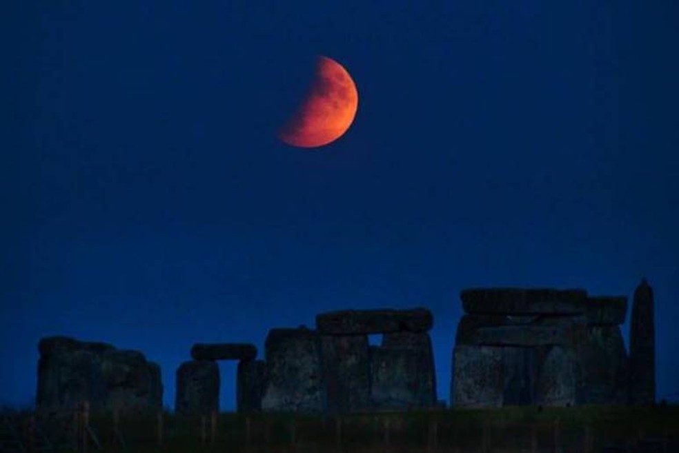 A possvel conexo de Stonehenge com a Lua investigada por cientistas — Foto: Getty Images/BBC