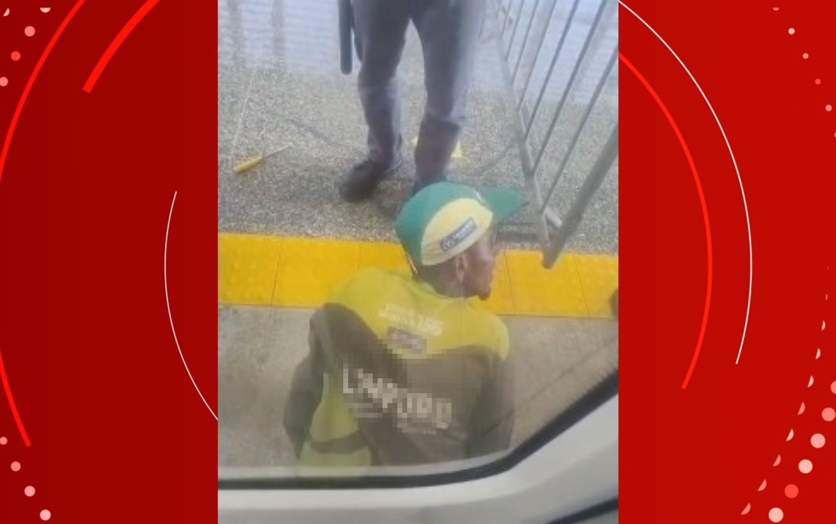 Homem que ficou preso entre trem e plataforma do metrô de Salvador está em estado grave