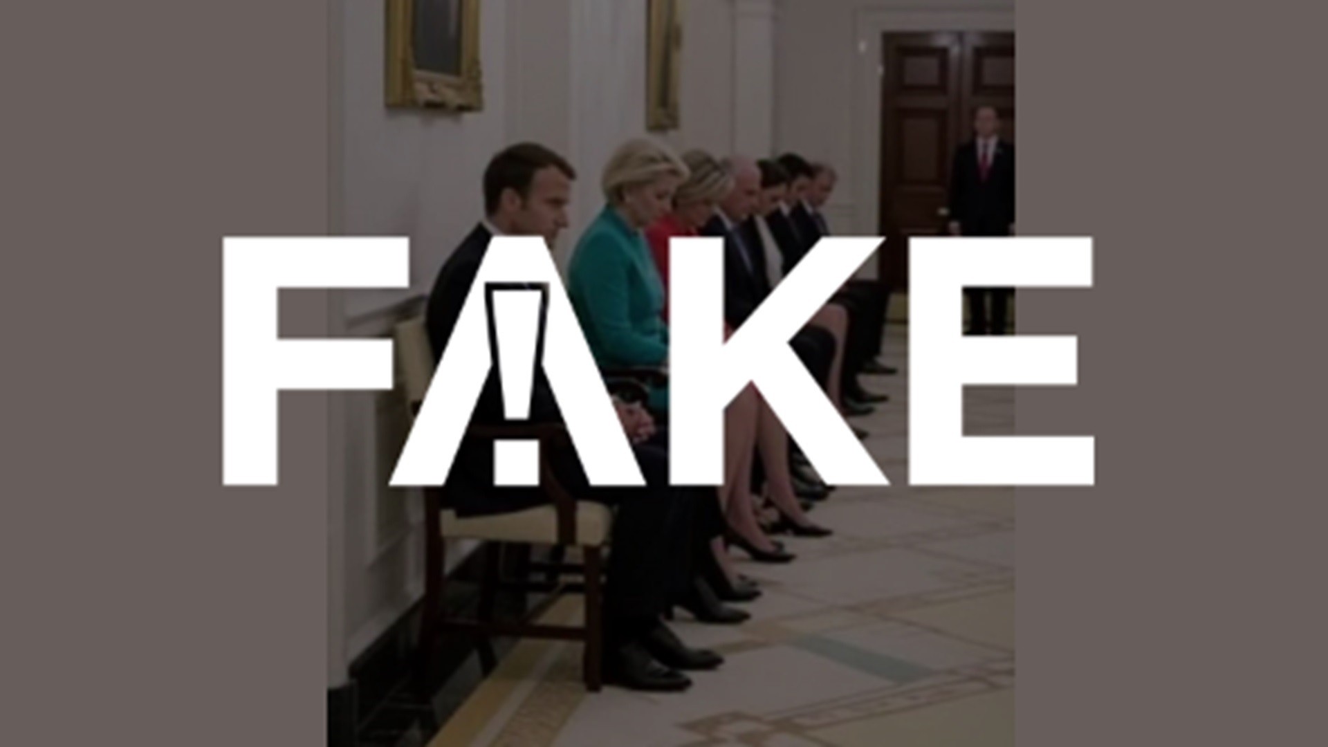 É #FAKE imagem de líderes europeus levando 'chá de cadeira' na Casa Branca; imagem foi criada com inteligência artificial
