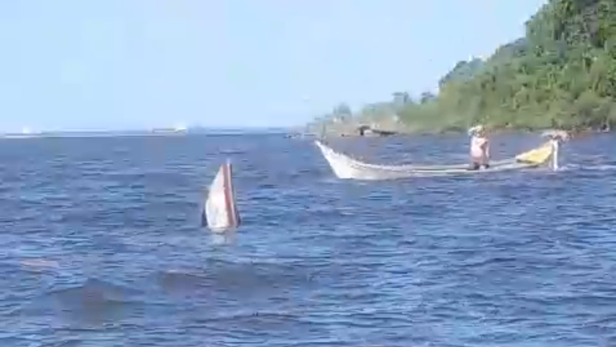 Barco afunda e família é resgatada por marinheiro em Paranaguá: 'Livramento'; VÍDEO