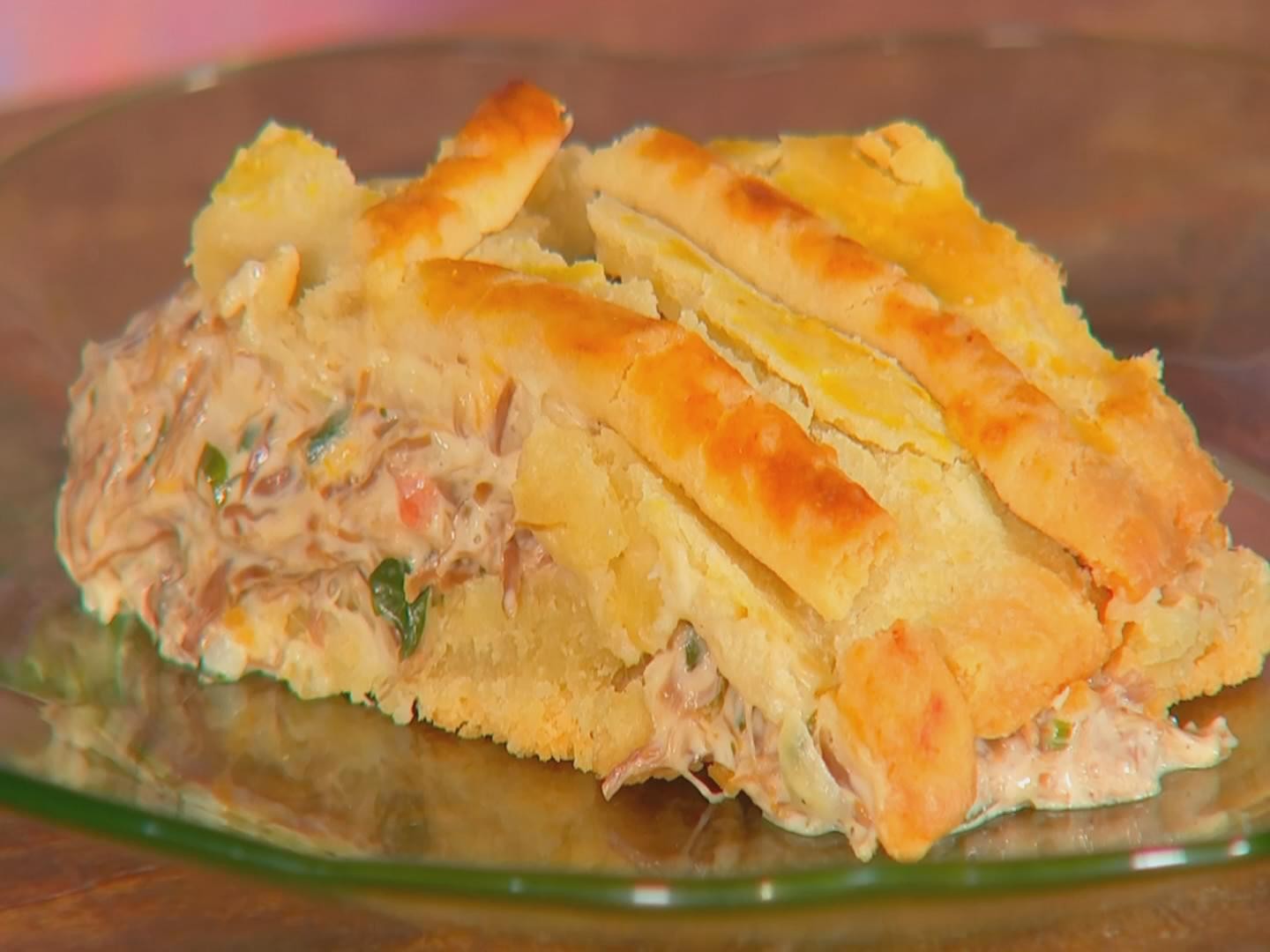 Receita Nosso Campo: aprenda a fazer um empadão de carne seca
