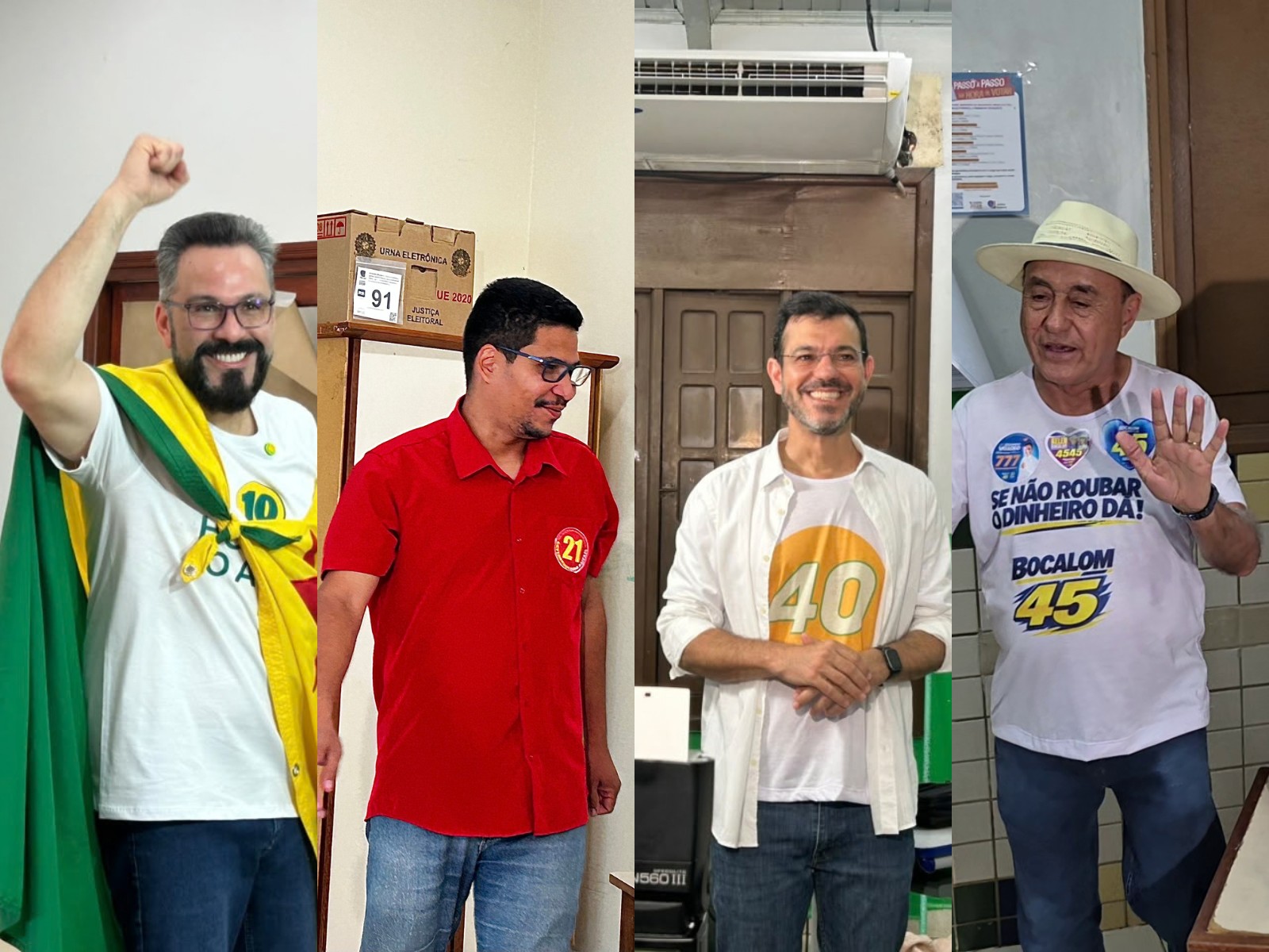 Candidatos ao governo do Acre votam; ACOMPANHE