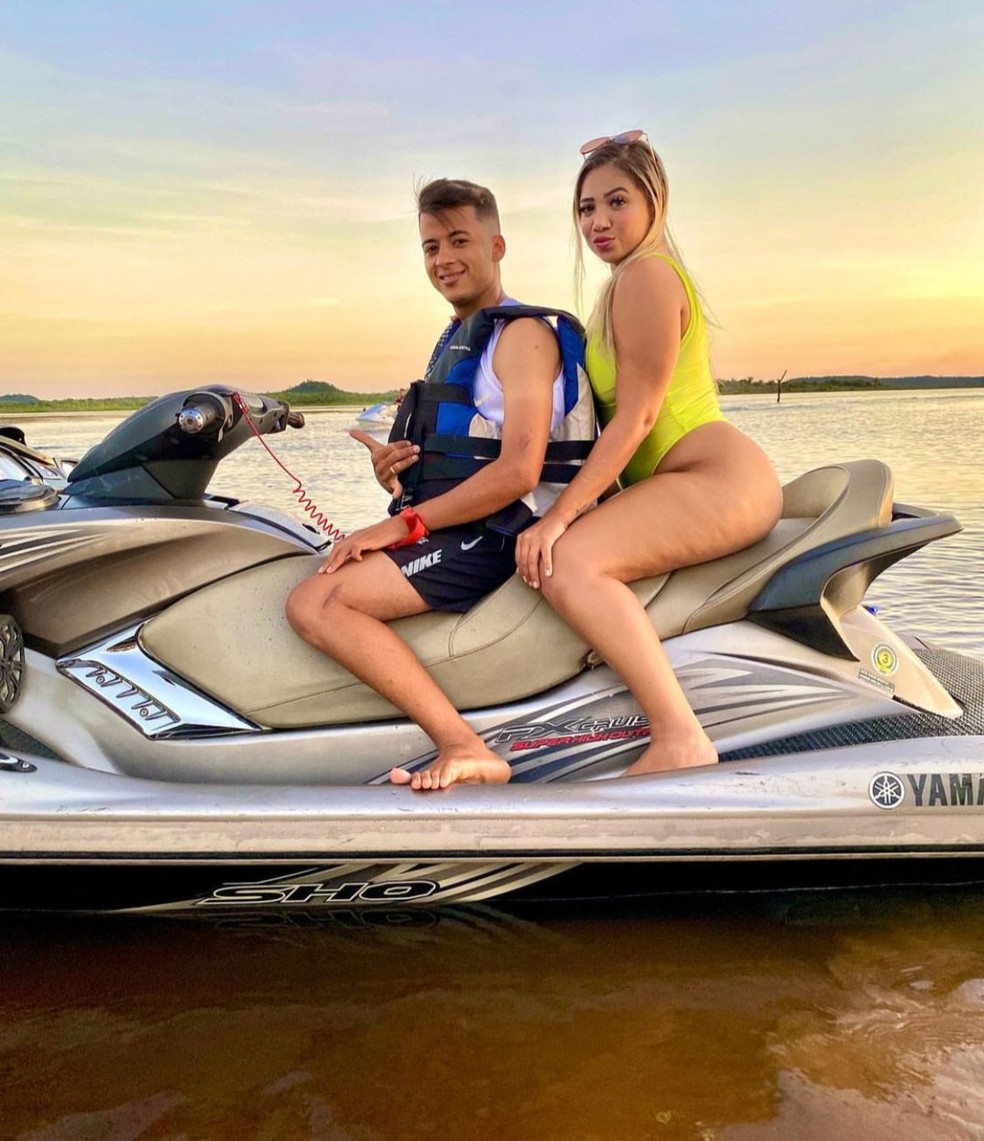 Diogo Xenon e Letícia Ellen - Influenciadores digitais são presos em operação contra divulgação de jogos de azar ilegais nas redes sociais — Foto: Reprodução/TV Clube