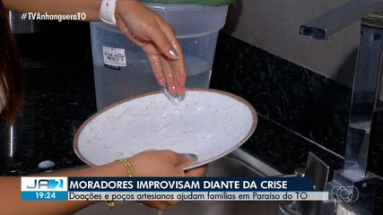 Doações e poços artesianos ajudam famílias em Paraíso do Tocantins