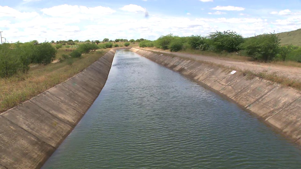 Canal Acauã/Araçagi, na Paraíba — Foto: Reprodução/TV Cabo Branco