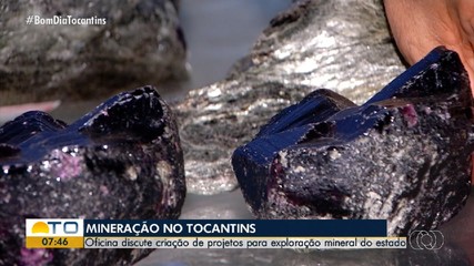 Oficina gratuita aborda a criação de projetos para exploração mineral no Tocantins
