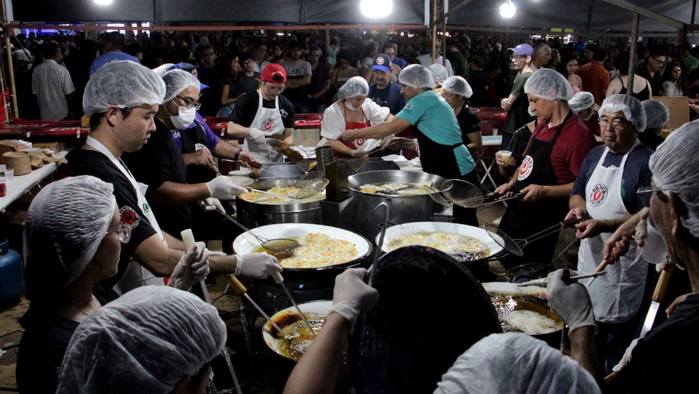 Evento será entre os dias 17 e 21 de abril e contará com comidas típicas japonesas — Foto: Divulgação